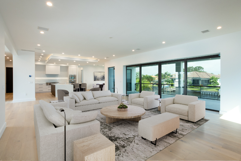 Living room looking into kitchen - NGI-1